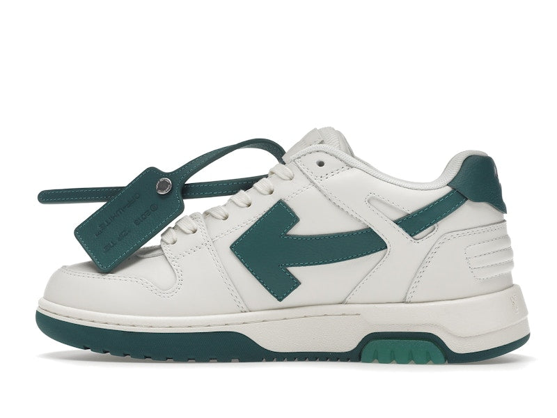 OFF-WHITE Out Of Office OOO Low Tops White Green (FW22)