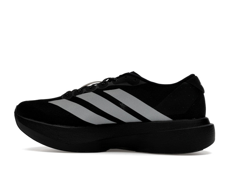 adidas Adizero Evo SL Black Silver Metallic Signal Green
