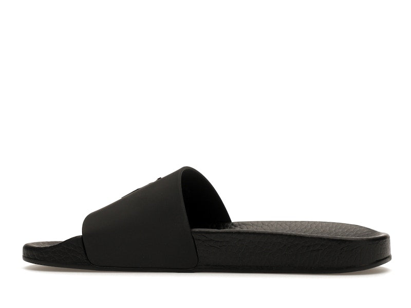 Polo Ralph Lauren Signature Pony Slide Black Red