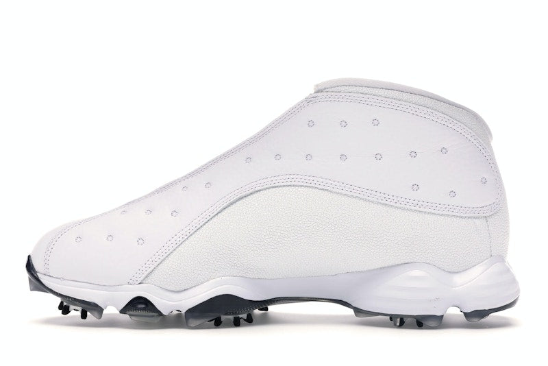 Jordan 13 Retro Golf Cleat White Black