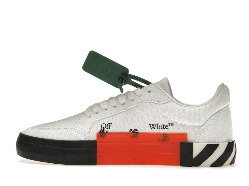 OFF-WHITE Low Vulcanized Canvas White Blue