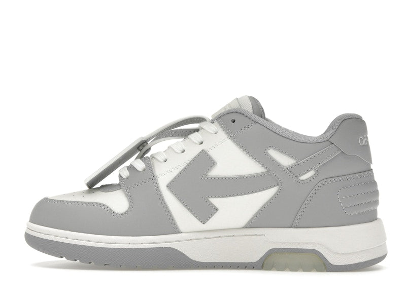 OFF-WHITE Out Of Office Low Grey White Off-White Heel Tab