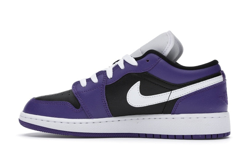 Jordan 1 Low Court Purple Black (GS)