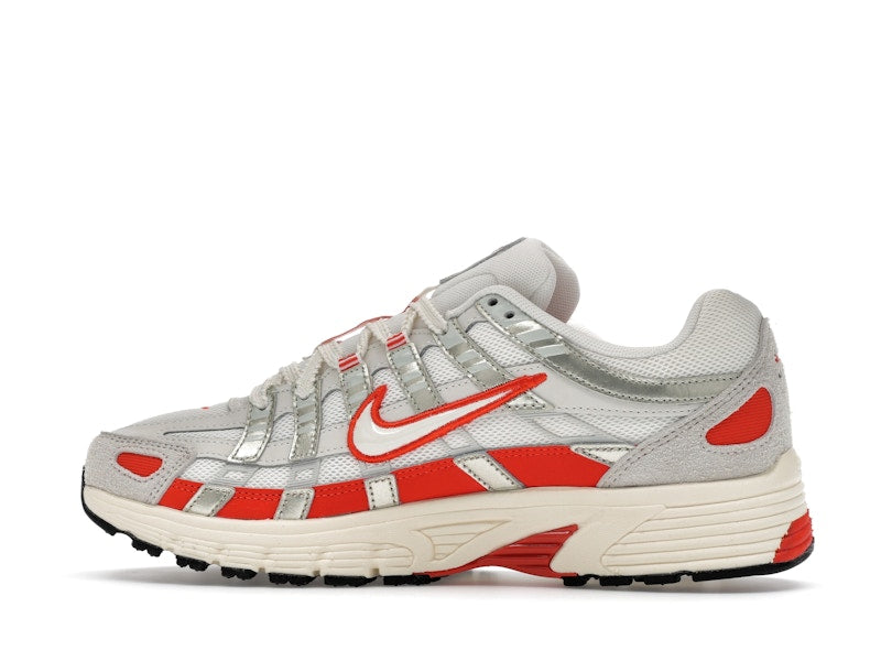 Nike P-6000 Sail Pale Ivory Light Bone Picante Red (Women's)