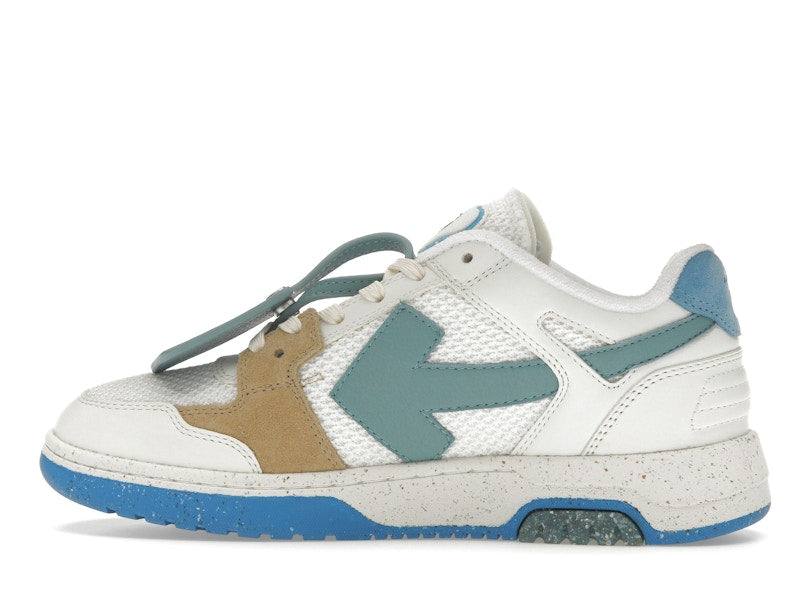 OFF-WHITE Out Of Office Low Slim White University Blue