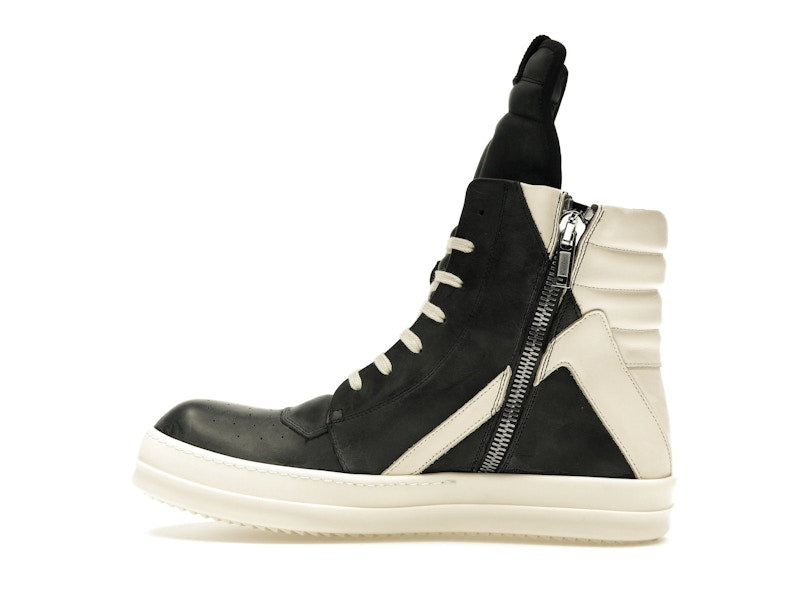 Rick Owens Lido Geobasket Black Milk
