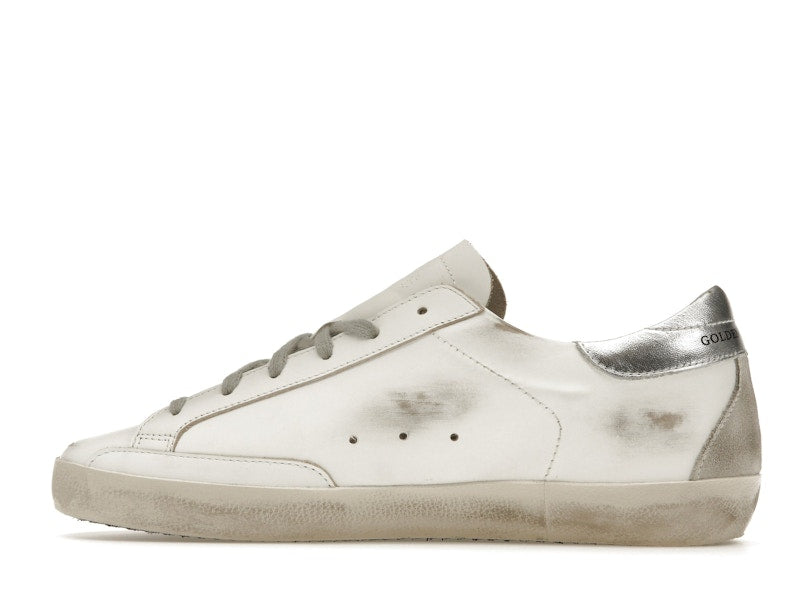 Golden Goose Super-Star White Silver (Women's)