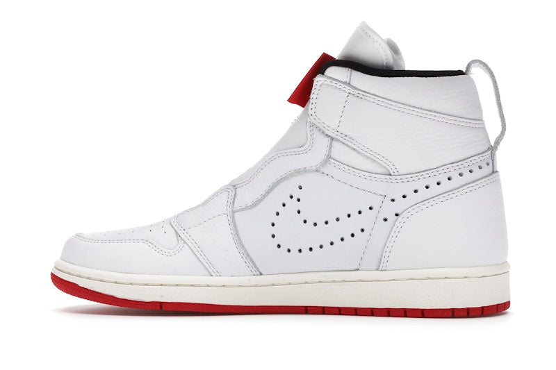 Jordan 1 Retro High Zip White University Red