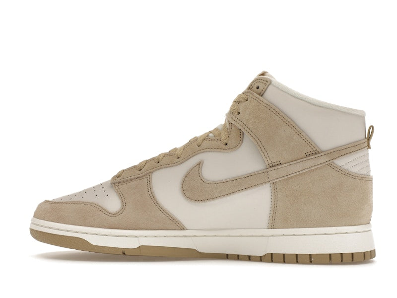 Nike Dunk High Tan Suede White