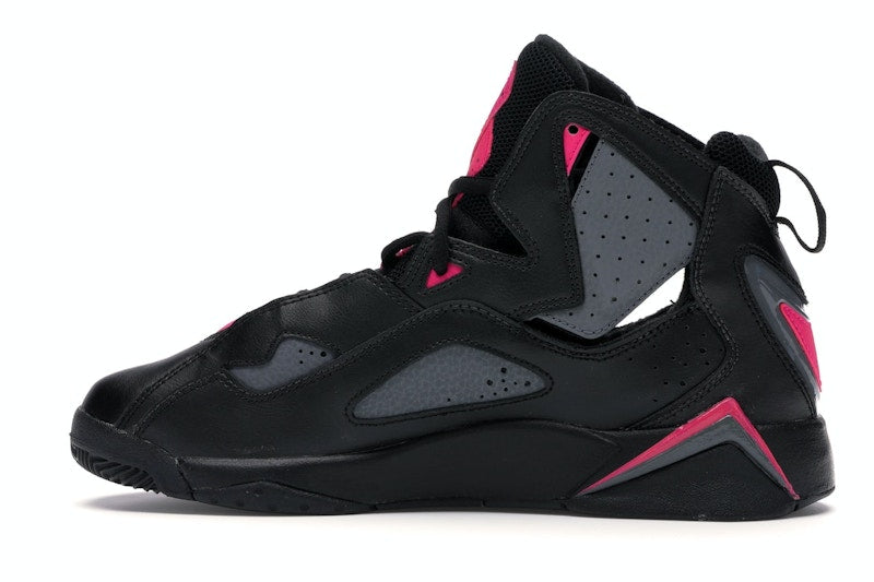 Jordan True Flight Black Dark Grey Deadly Pink (GS)