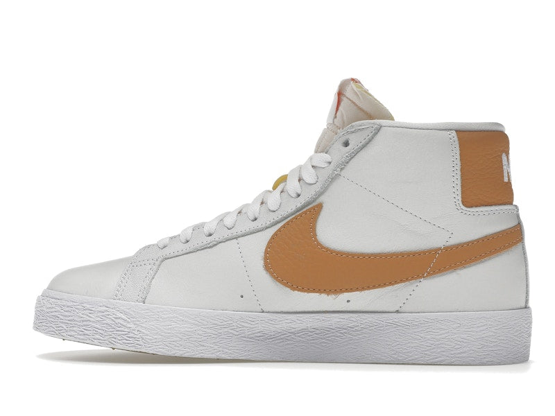 Nike SB Zoom Blazer Mid ISO White Light Cognac