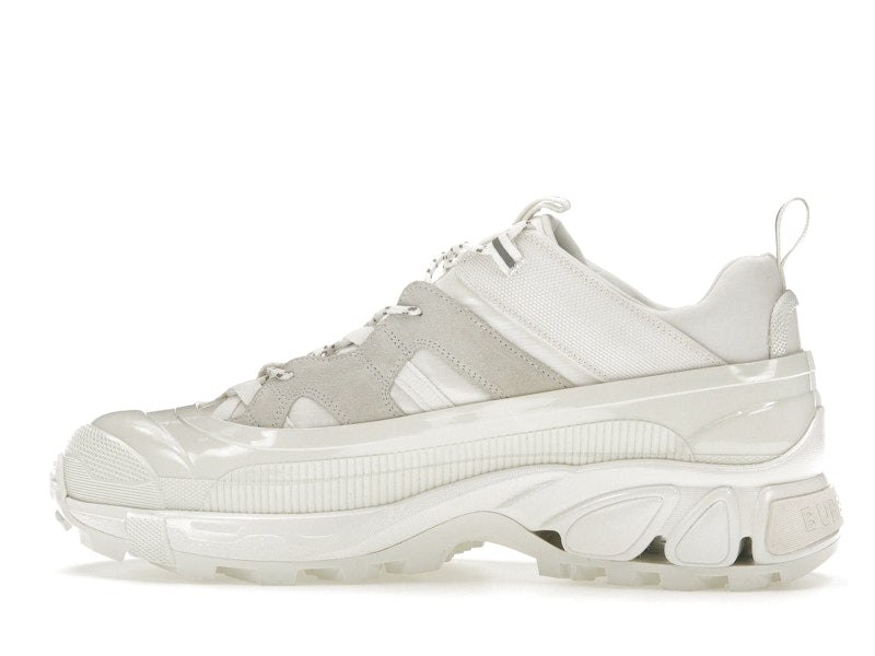 Burberry Arthur White Suede
