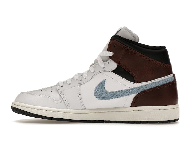 Jordan 1 Mid SE Brown Blue Grey