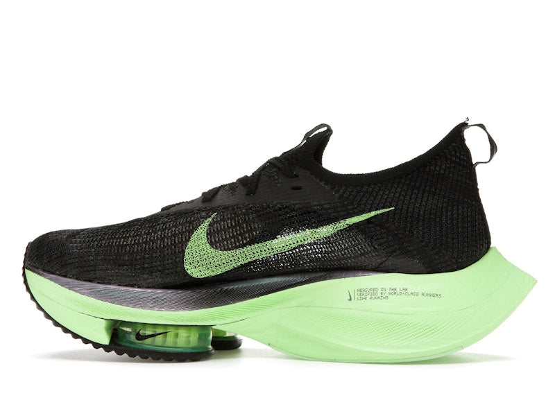 Nike Air Zoom Alphafly Next% Black Electric Green (Women's)
