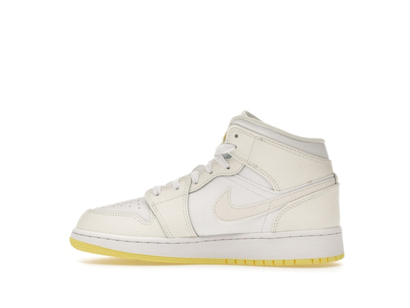 Jordan 1 Mid Sail Light Laser Orange (GS)