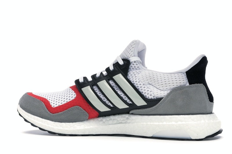 adidas Ultra Boost S&L White Grey Scarlet