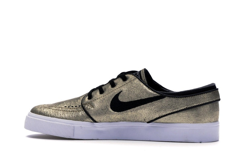 Nike SB Stefan Janoski Zoom Leather Metallic Gold