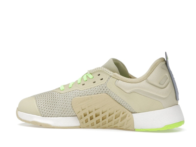 adidas Dropset 3 Strength Powder Yellow Matte Silver Lucid Lemon (Women's)
