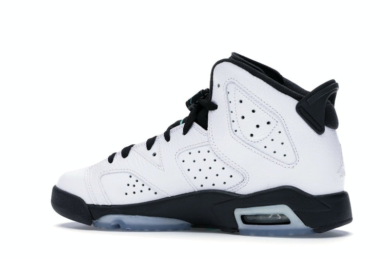Jordan 6 Retro White Jade Black (GS)