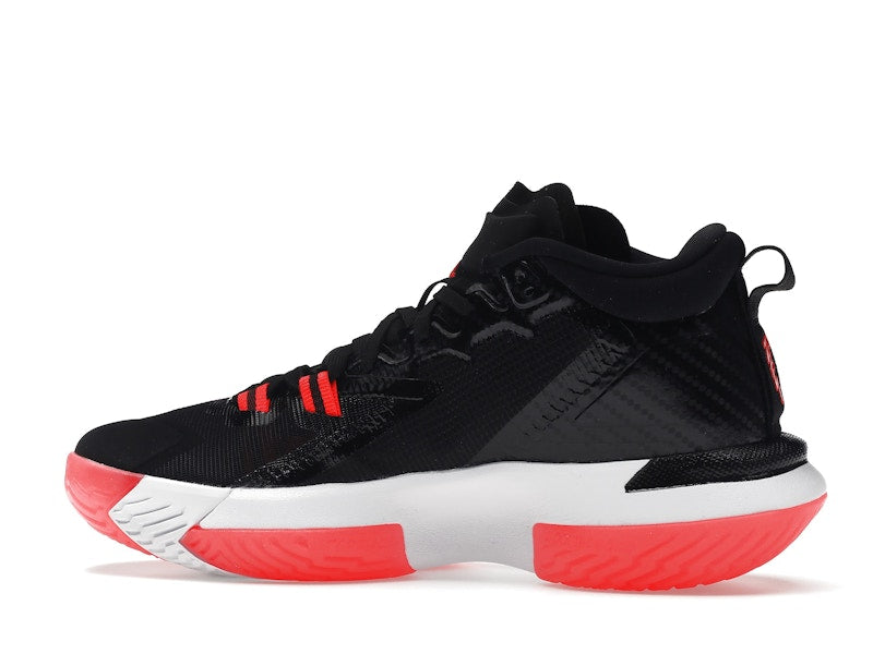 Jordan Zion 1 Black White Bright Crimson