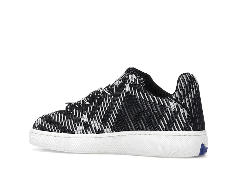 Burberry Check Knit Box Sneaker Black White (Women's)