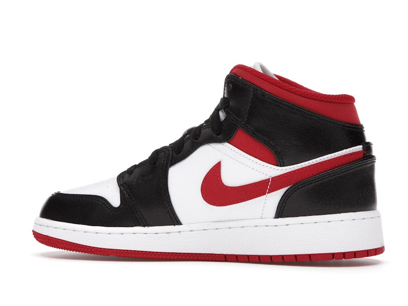Jordan 1 Mid Gym Red Black White (GS)