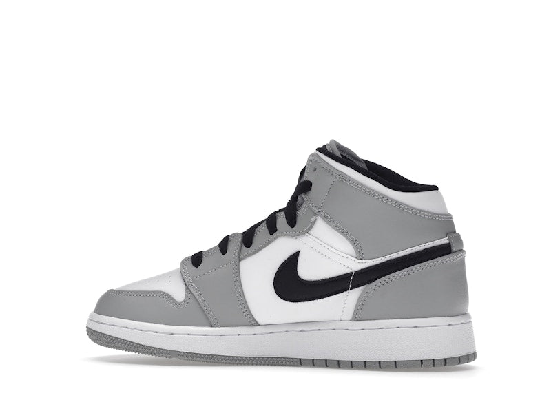 Jordan 1 Mid Light Smoke Grey (GS)