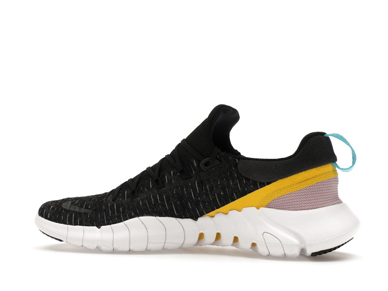 Nike Free Run 5.0 Dark Smoke Grey Vivid Sulfur Chlorine Blue