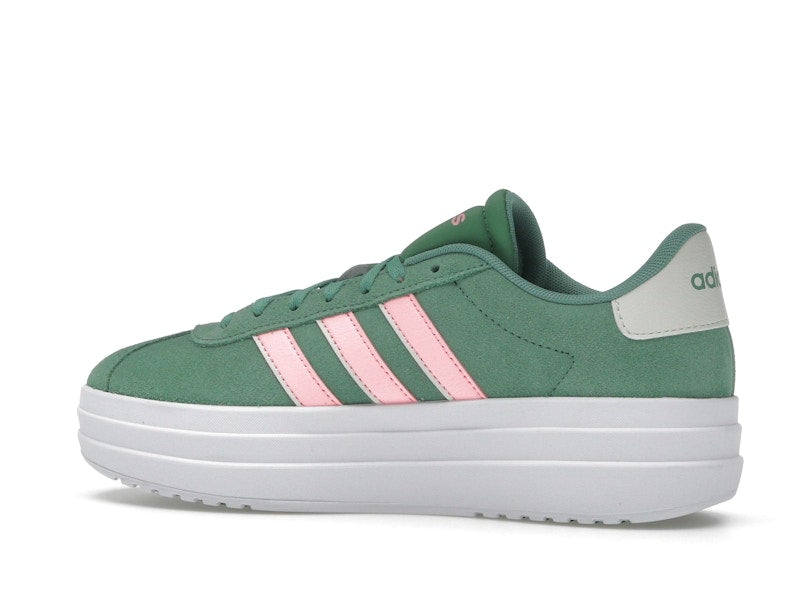adidas VL Court Bold Preloved Green Pink Spark Ivory (Women's)