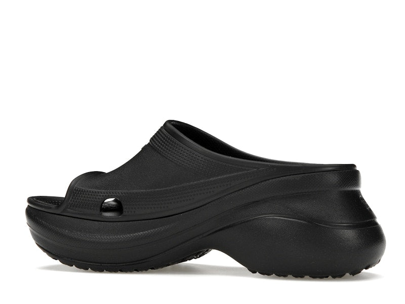 Balenciaga x Crocs Pool Slide Sandals Black (Women's)