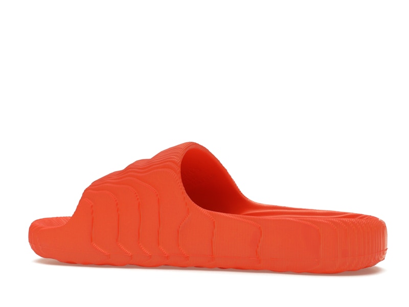 adidas Adilette 22 Slides Orange Core Black