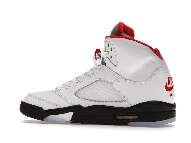 Jordan 5 Retro Fire Red Silver Tongue (2020)