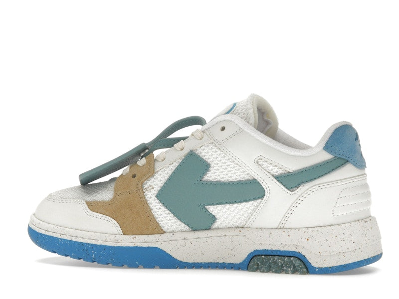 OFF-WHITE Out Of Office Low Slim White University Blue