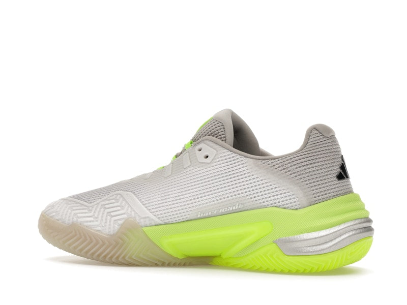 adidas Barricade 13 Clay Cloud White Iron Metallic Lucid Lemon (Women's)