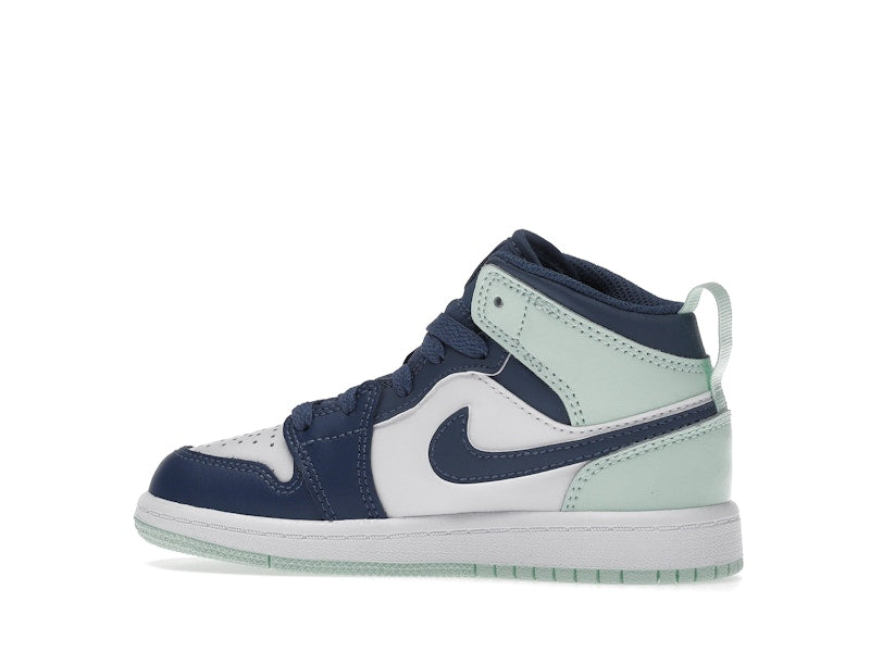 Jordan 1 Mid Mystic Navy Mint Foam (PS)