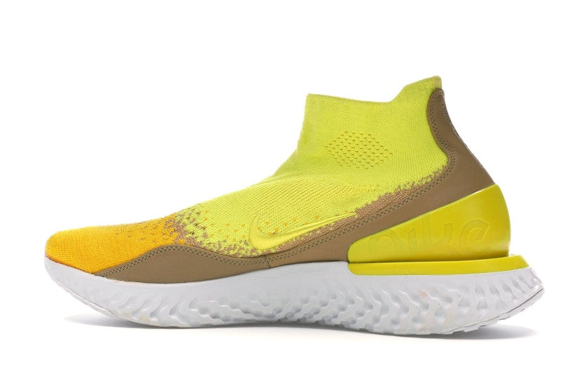 Nike Rise React Flyknit Sonic Yellow