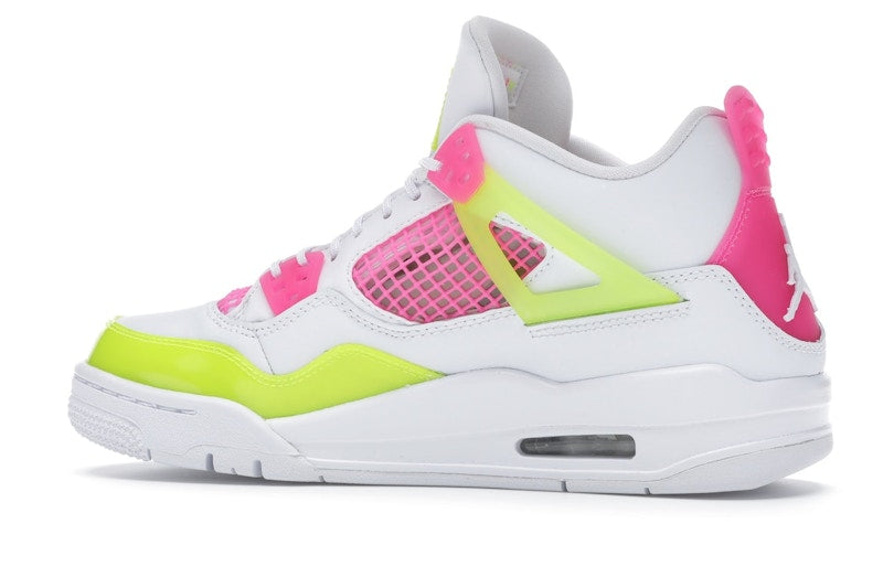 Jordan 4 Retro White Lemon Pink (GS)