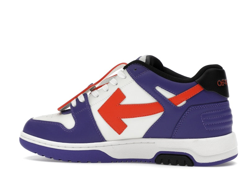 OFF-WHITE Out Of Office OOO Low Tops White Purple Orange