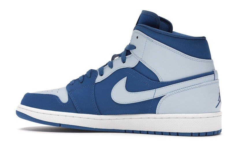 Jordan 1 Retro Mid Team Royal Ice Blue