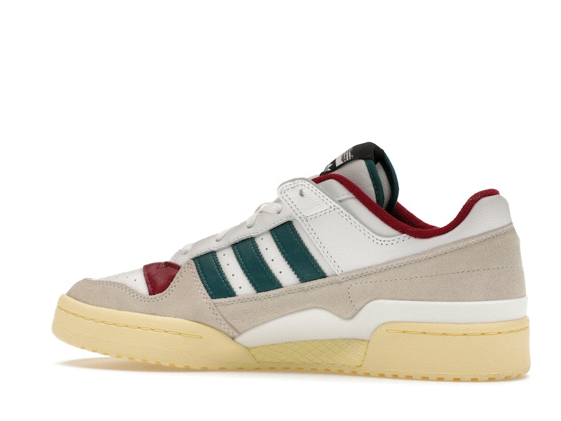 adidas Forum Low White Teal Burgundy
