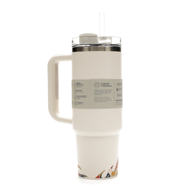 Stanley The Lunar New Year Limited Edition Flowstate Quencher 30oz Tumbler Cream Dragon