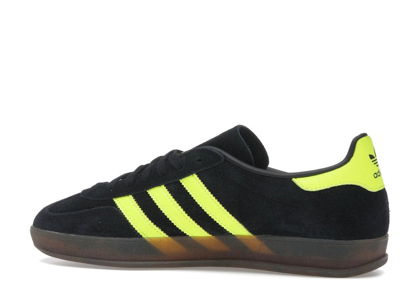 adidas Gazelle Indoor Core Black Solar Yellow Cloud White