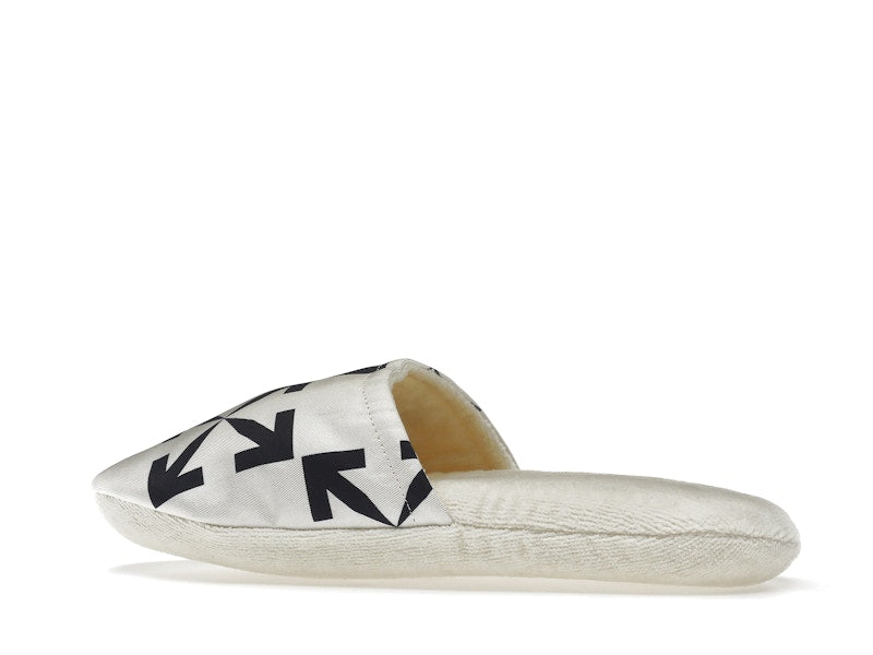 OFF-WHITE Arrow Pattern Slippers White/Black