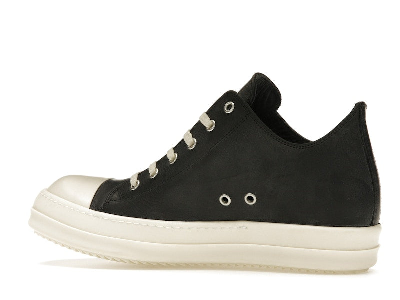 Rick Owens Lido Low Sneaks Black Milk