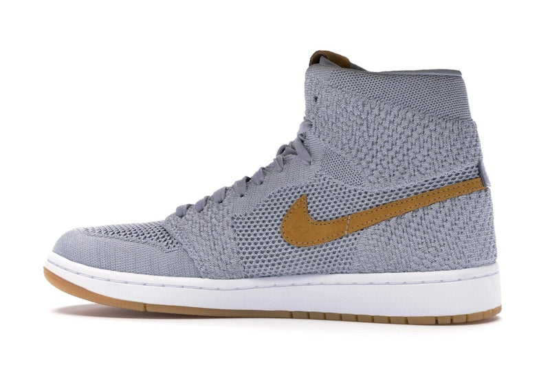 Jordan 1 Retro High Flyknit Wolf Grey