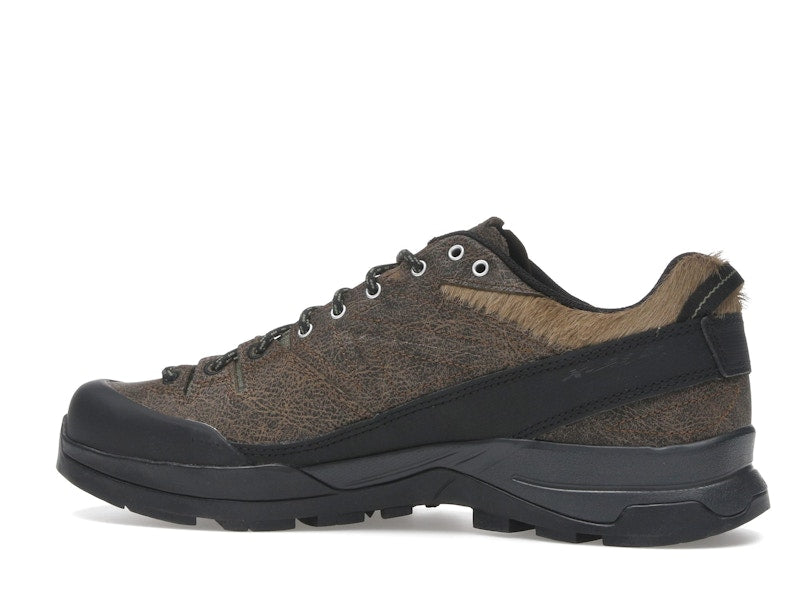 Salomon X-ALP Low Distressed Leather Dark Earth Black