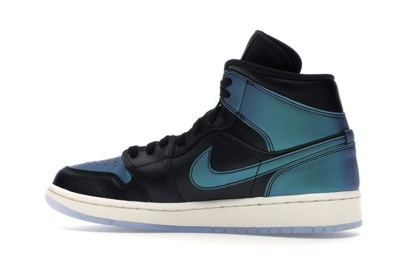 Jordan 1 Mid Iridescent Black (Women's)