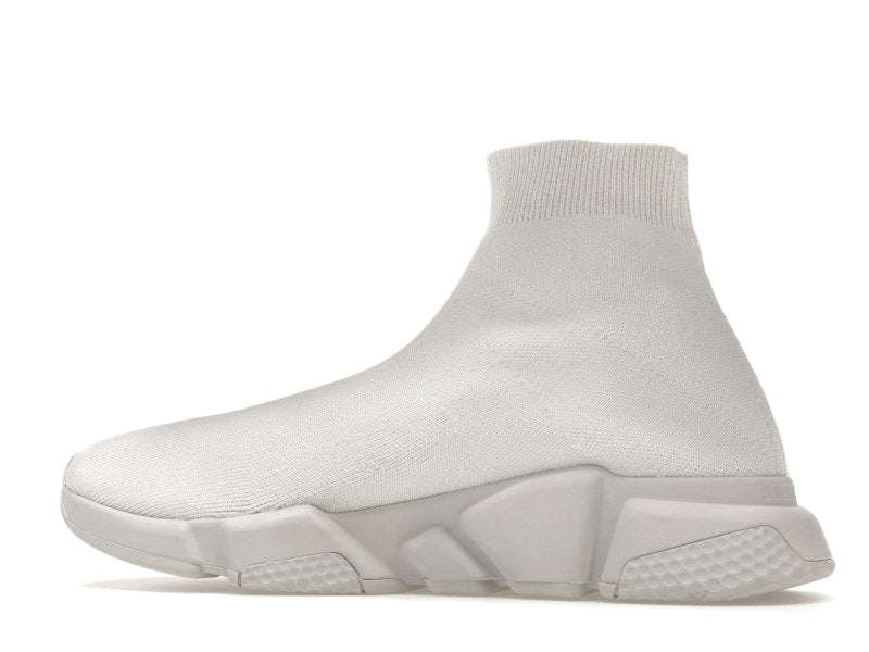 Balenciaga Speed Graffiti Trainers White Black