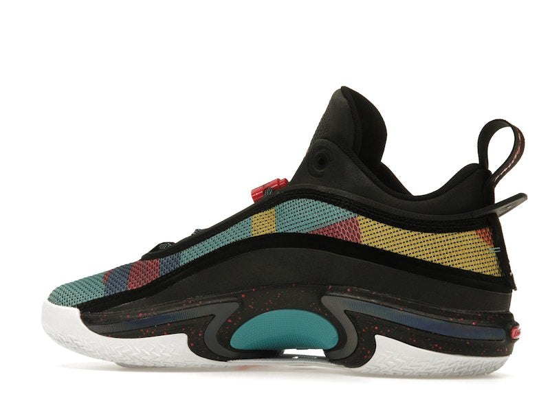 Jordan 36 Low Black Multi-Color