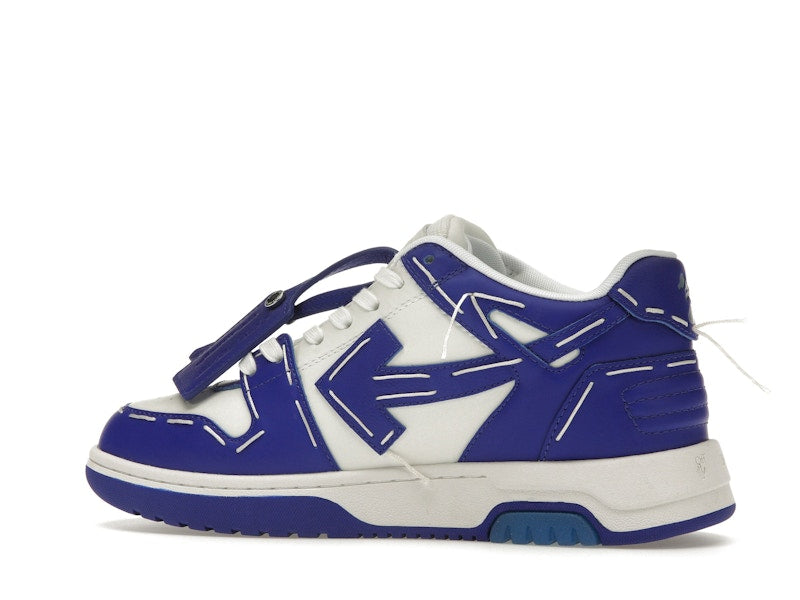 OFF-WHITE Out Of Office Sartorial Stitching White Dark Blue (Women's)